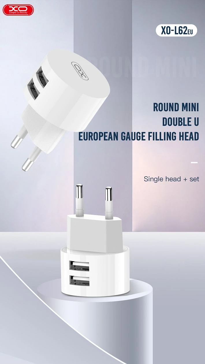 2.4A Two USB EU Wall Charger 2.4A Two USB EU Wall Charger