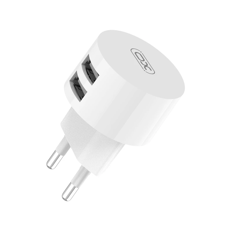 2.4A เครื่องชาร์จผนัง USB EU สองตัว